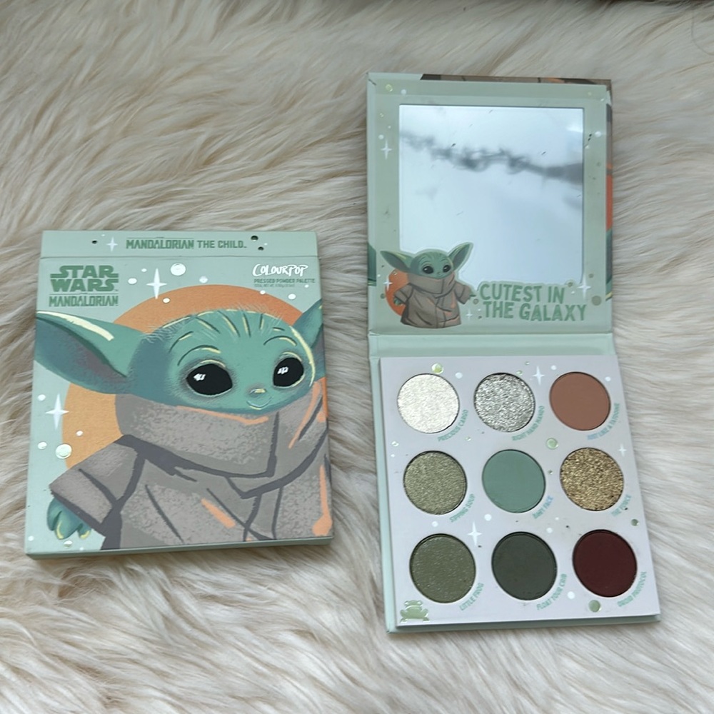 Colourpop Star Wars Mandalorian Eyeshadow Palette